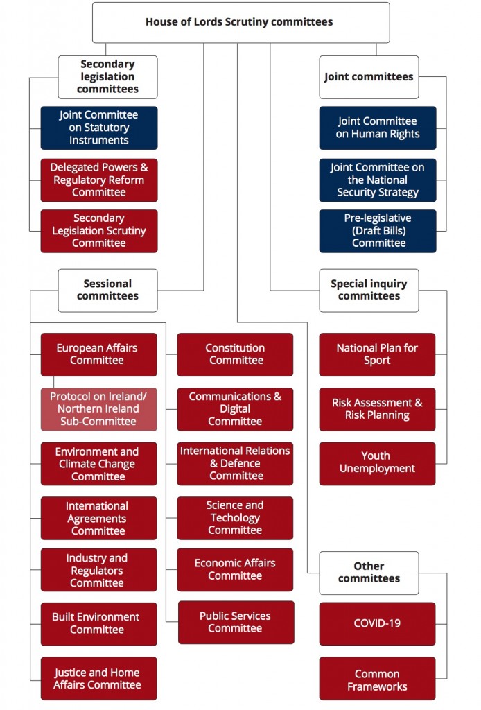 Lords Committee structure